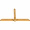 Ekena Millwork Eugene Rough Sawn Timber Gable Bracket, Western Red Cedar, 96"W x 56"H x 4"D x 6"F, 14/12 Pitch GBW096X56X0406EUG00RWR - alternate 3